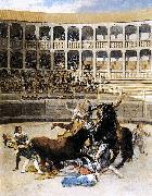 Francisco de Goya, Picador Caught by the Bull